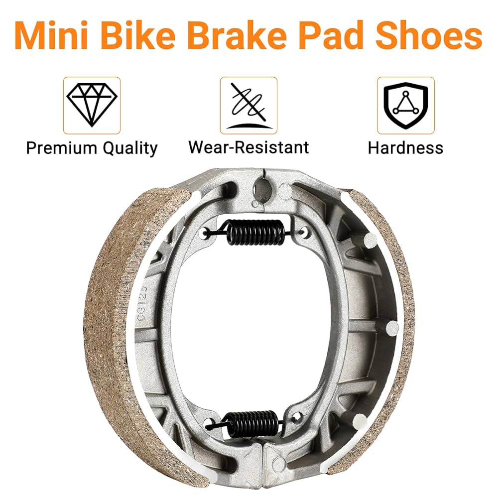 ドラムパッド ドラムブレーキパッド,ホンダモーターサイクル用,af50 zx50 af18